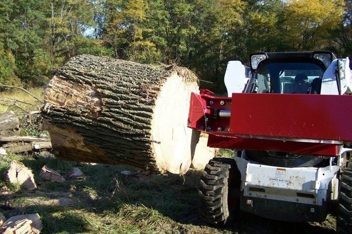 30-Ton Model 3030 Tire-to-Tire Inverted Skid Steer Log Splitter
