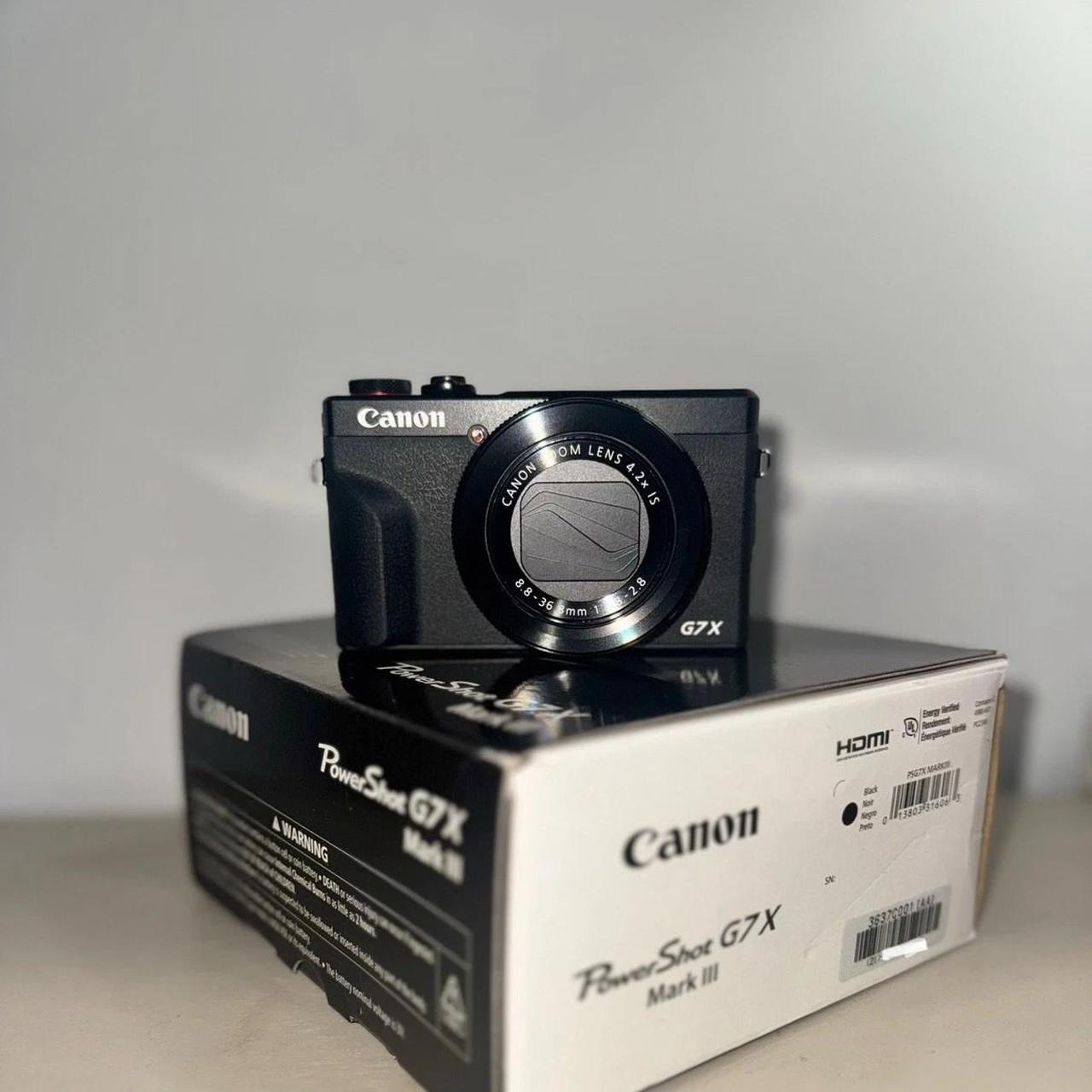 Canon PowerShot G7 X Mark III Black 20.1MP 4K