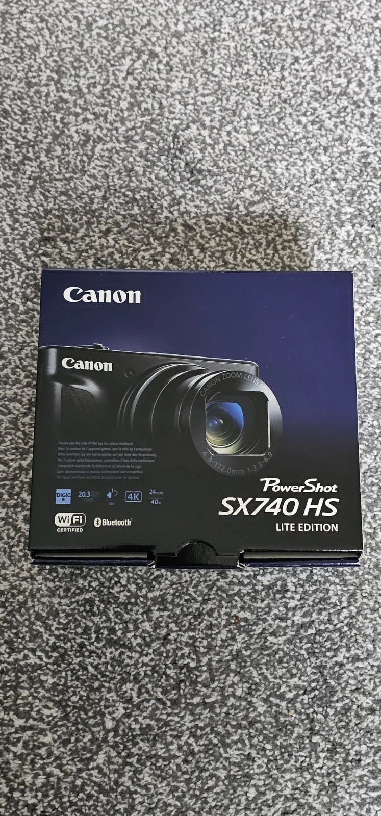 Canon PowerShot SX740 HS – Ultra-Zoom Pocket Camera in Silver (Used 3 Times)