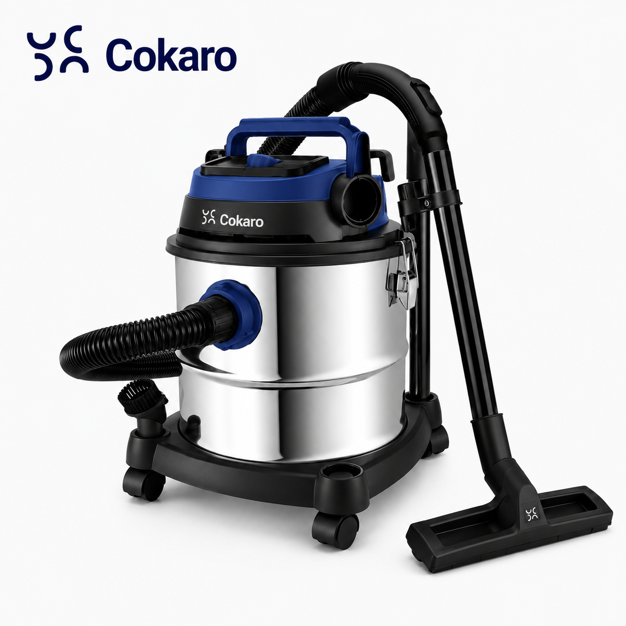 Cokaro Cleansurge 1100W 18L Wet and Dry Vacuum Cleaner